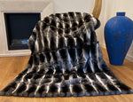 Load image into Gallery viewer, Chinchilla Fur Blanket - Chinchilla Fur Throw Cashmere
