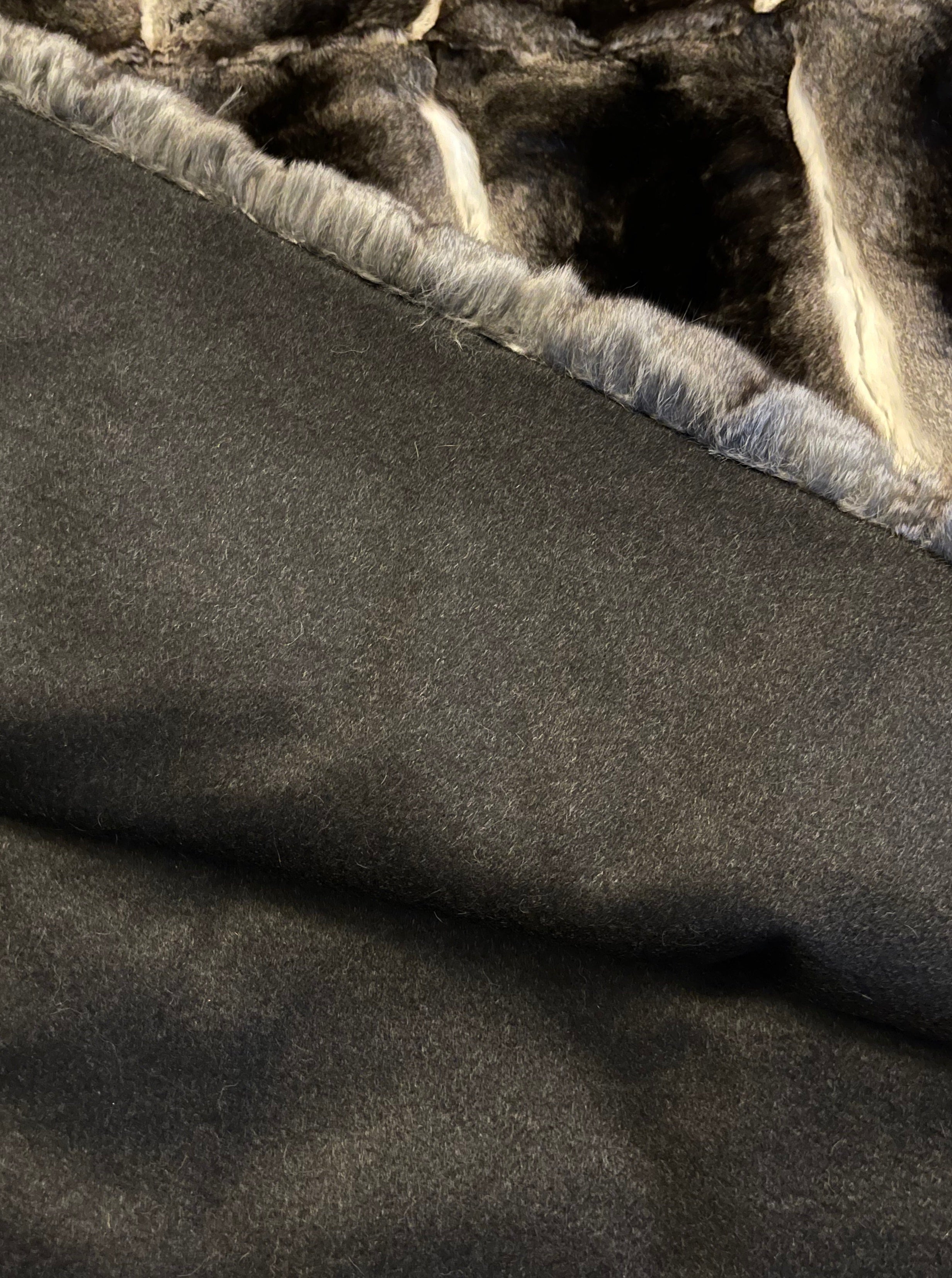 Chinchilla Fur Blanket - Chinchilla Fur Throw Cashmere