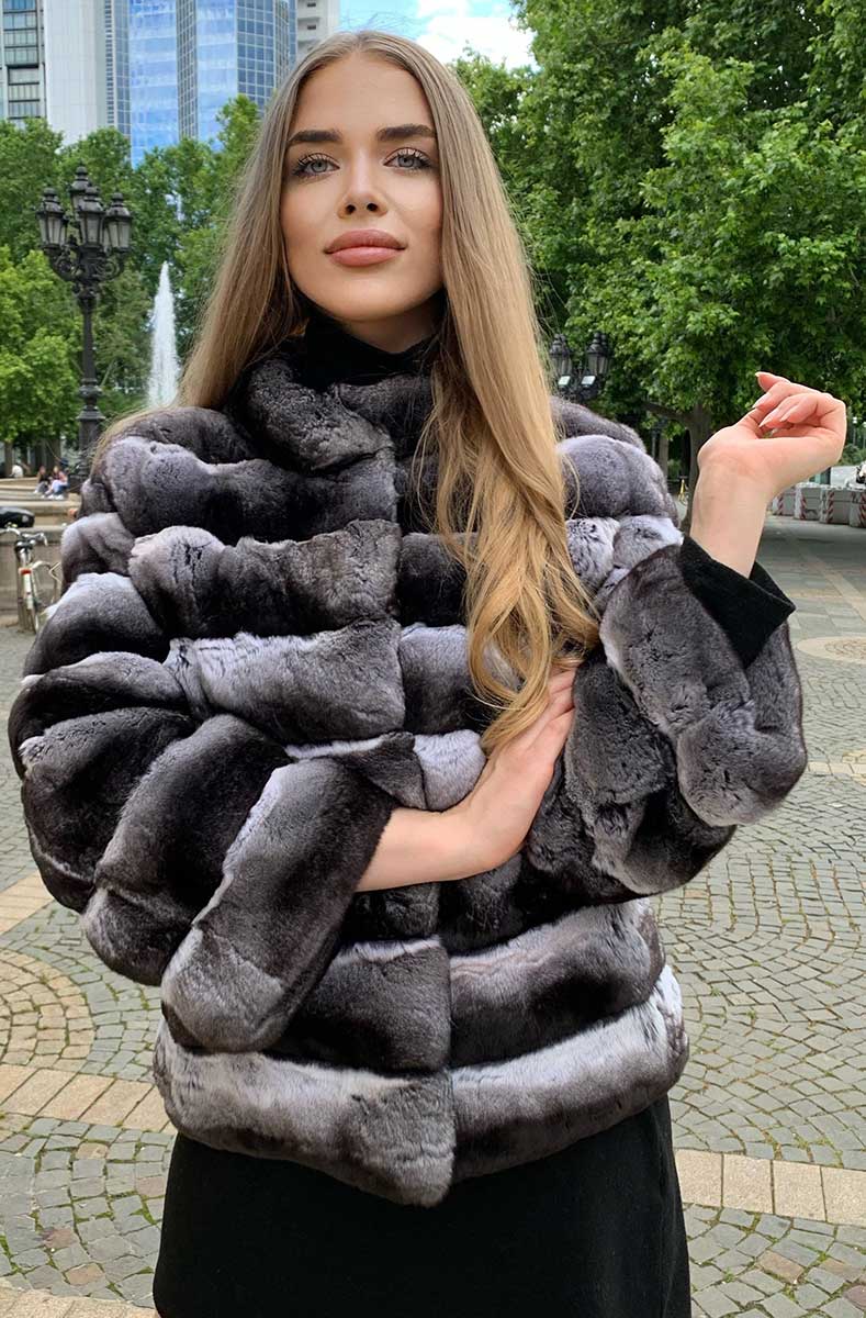 New York Chinchilla Fur Coat – Douvlos est.